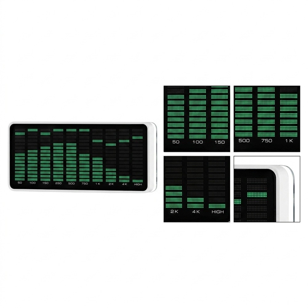 Audio Music Visualizer Free - 1개 50Hz-20KHz 오디오 분석기 디스플레이 모듈,