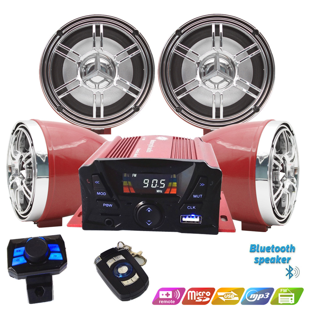 Audio Music Mp3 Free - 12V 4채널 UTV ATV 골프 카트