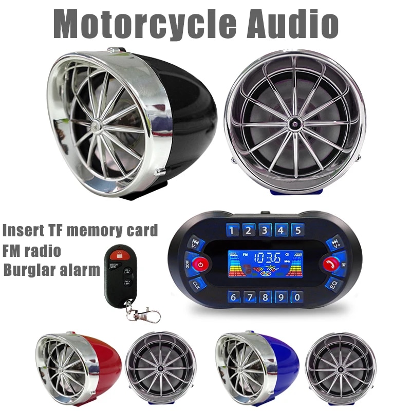 Audio Music App - MT730 오토바이 블루투스 스피커 증폭기 출력