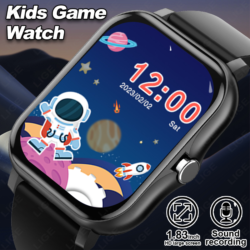 Music Audiobook - LIGE 2025 오디오 북 어린이 Smartwatch