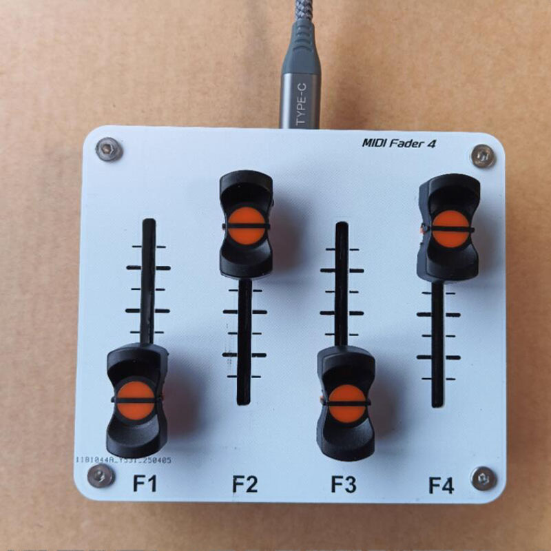 Midi Controller Pad - 4채널 MIDI 푸시 로드 42mm 페이더