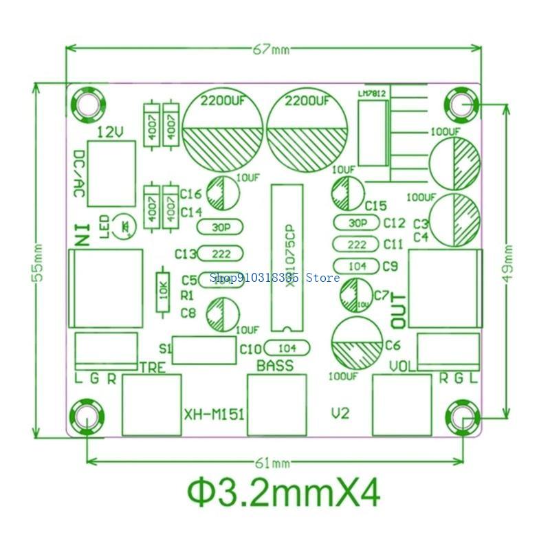 Audio Music Enhancer - R1075 톤 보드 BBE 디지털 오디오