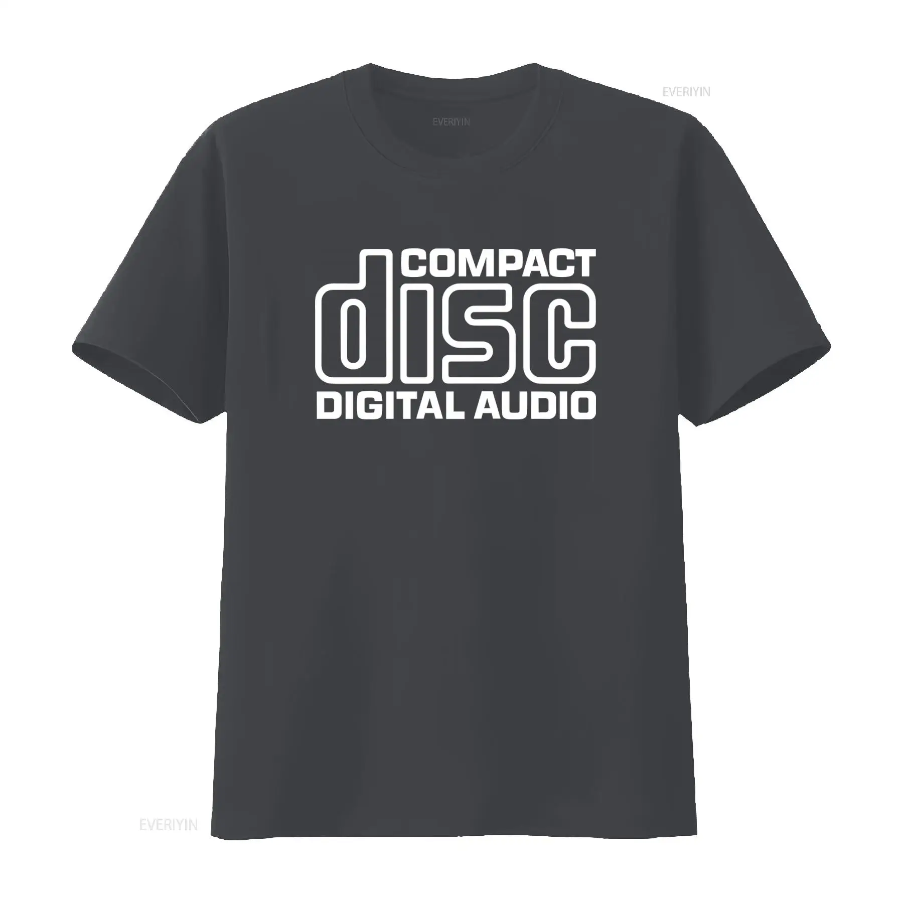 컴팩트 디스크 디지털 오디오 로고 티셔츠 레트로 음악  - Audio Music Logo 리뷰 및 가격
