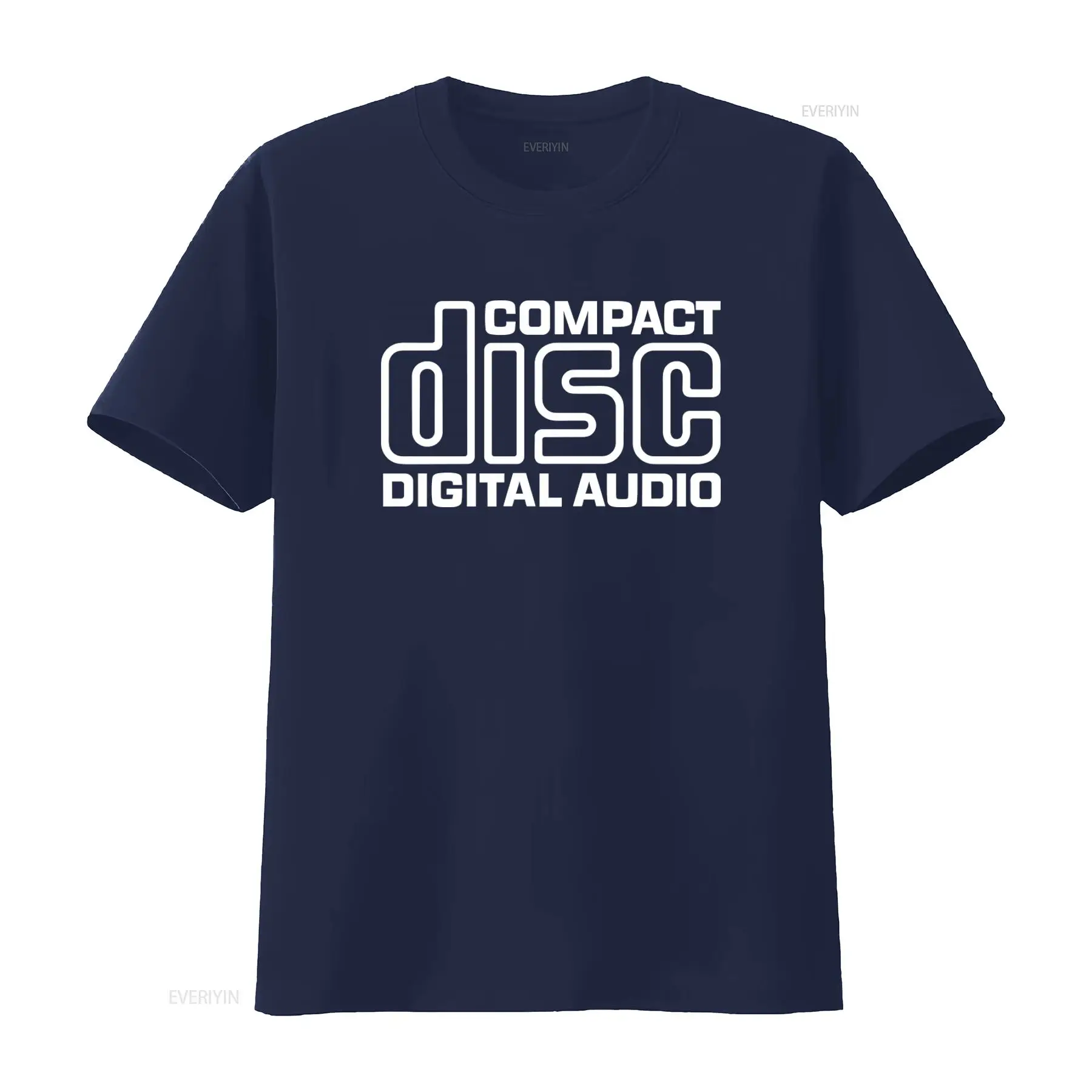 컴팩트 디스크 디지털 오디오 로고 티셔츠 레트로 음악  - Audio Music Logo 리뷰 및 가격