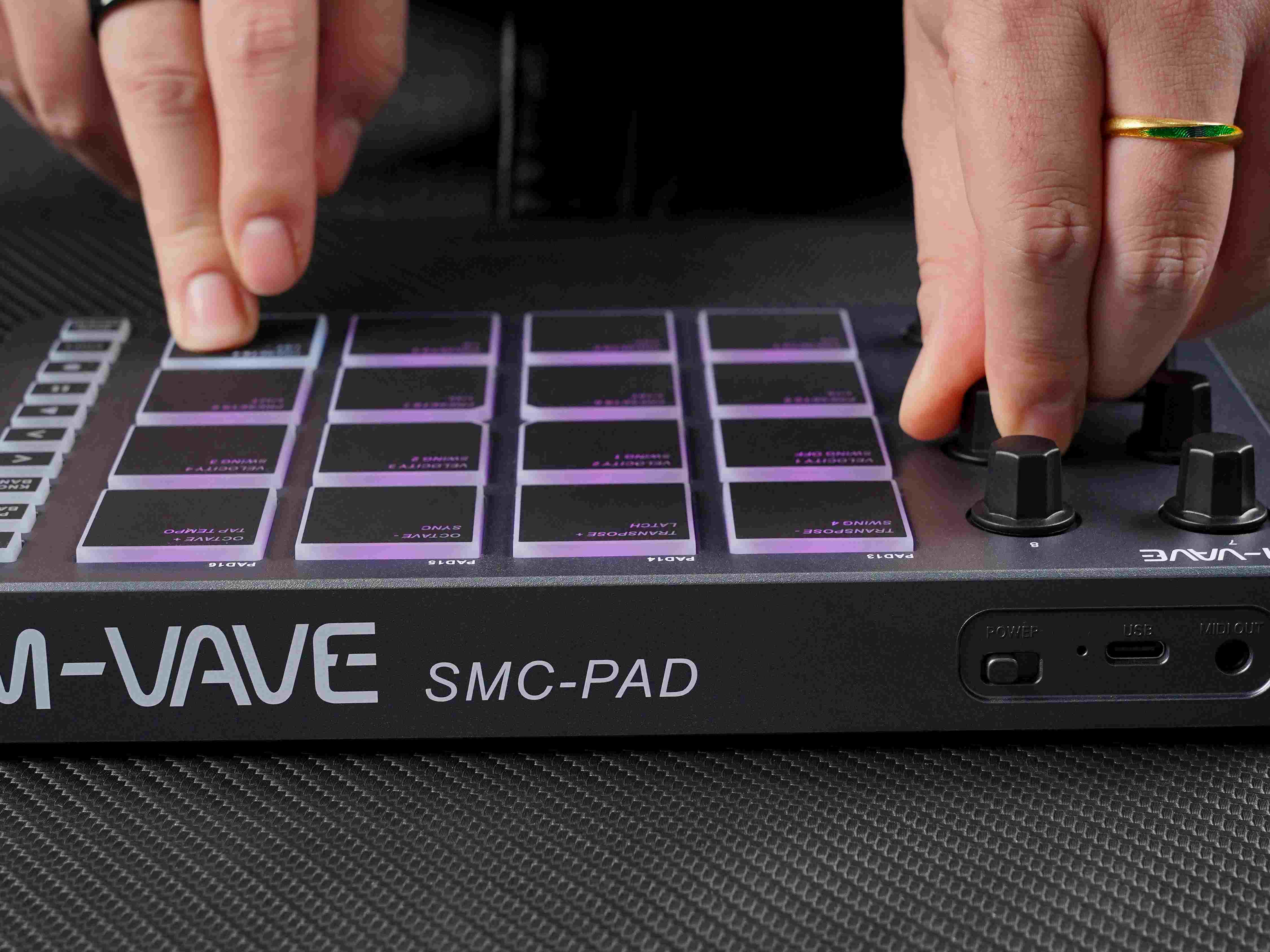 M-VAVE SMC-PAD MIDI 블랙 컨트롤러 16 - Midi Controller Pad 리뷰 및 가격