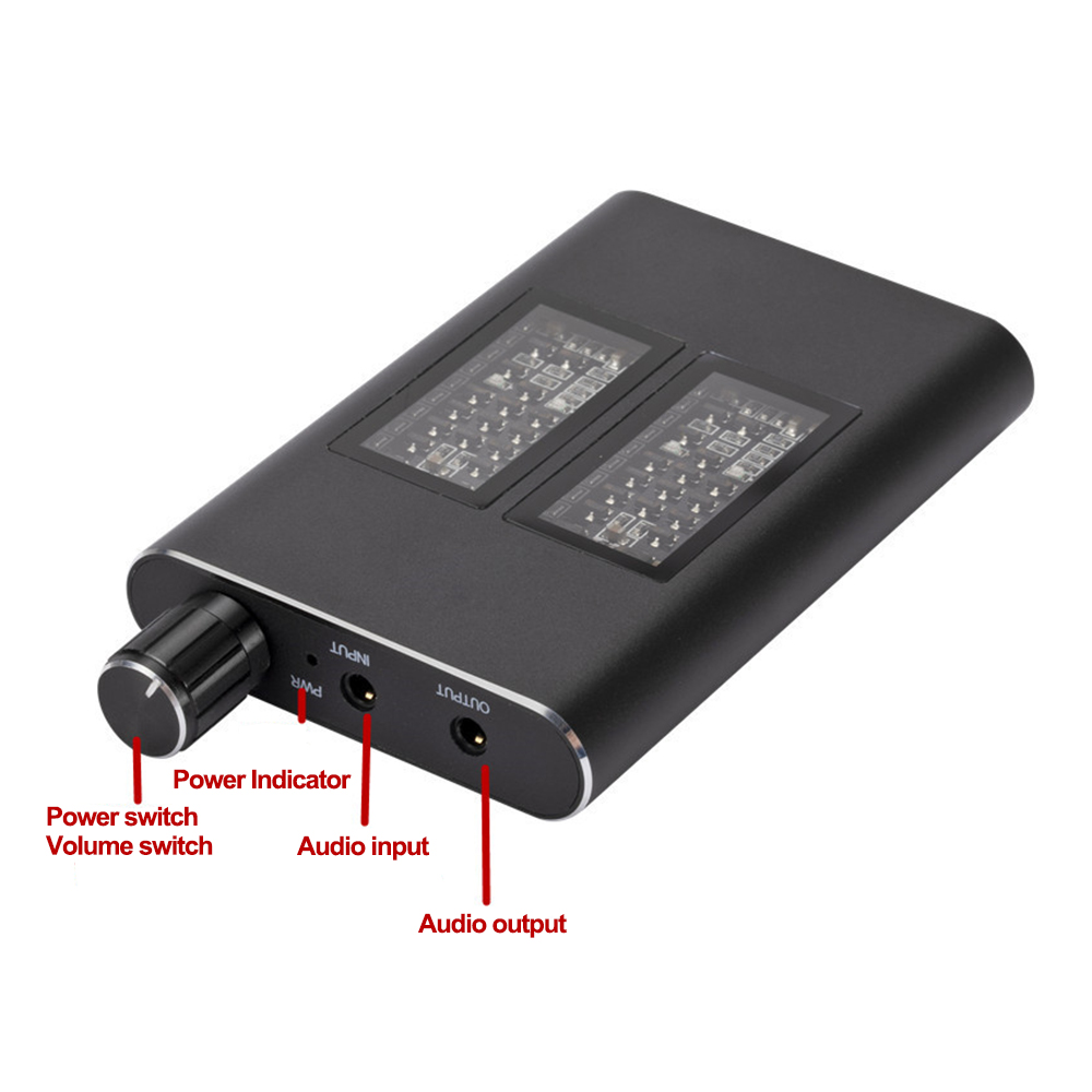 충전식 HiFi 헤드폰 앰프 3.5mm AUX 오디오  - Audio Music Mp3 Free 리뷰 및 가격