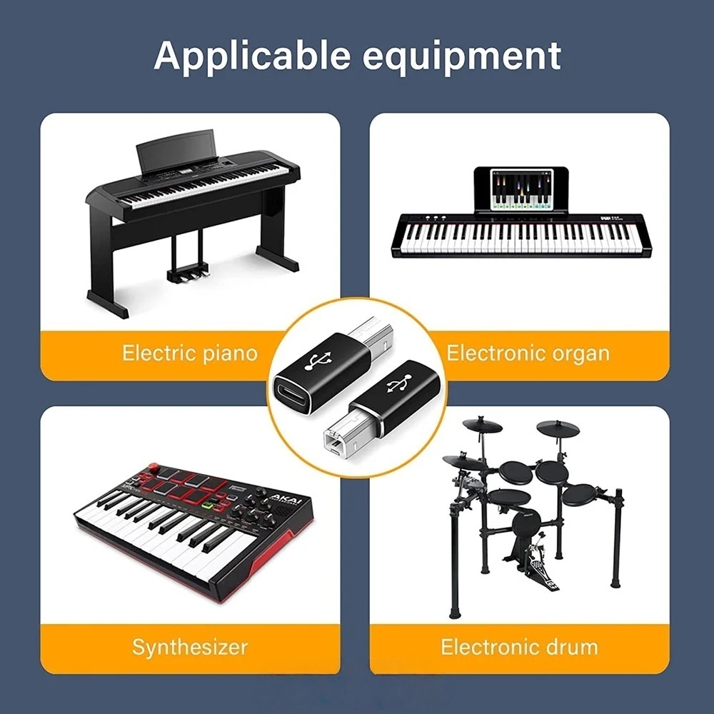 USB B 타입(수) - USB Type C 타입(암) - Midi Controller Pad 리뷰 및 가격