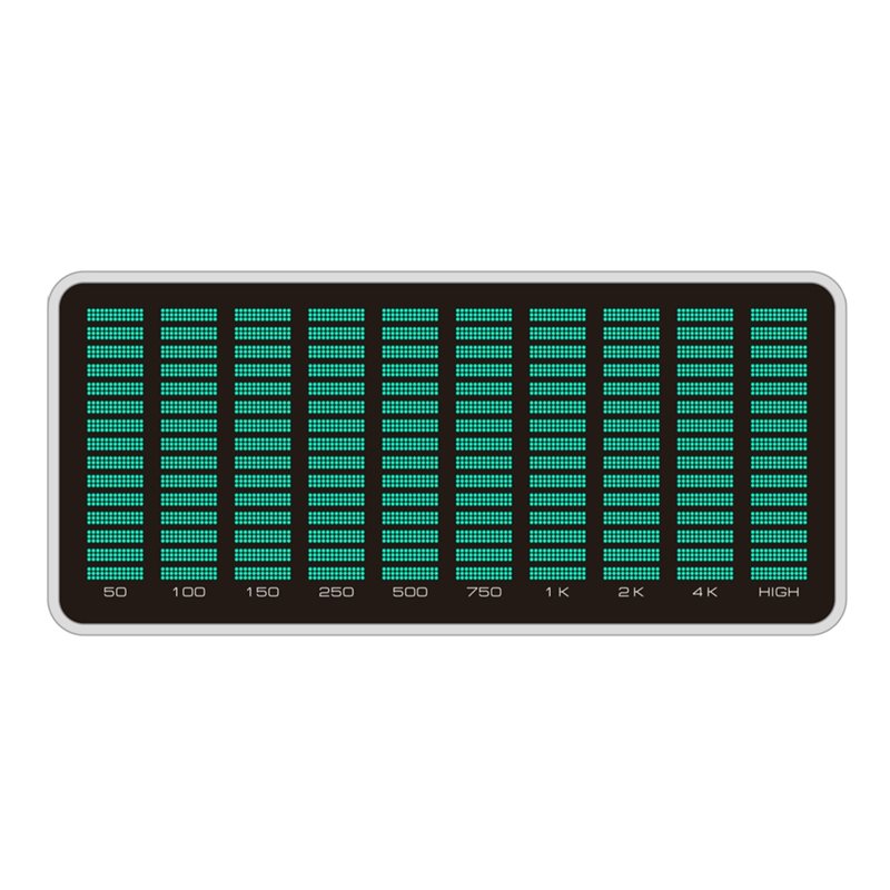 AK1016 LED 스펙트럼 디스플레이 녹색 Type- - Audio Music Visualizer Free 리뷰 및 가격