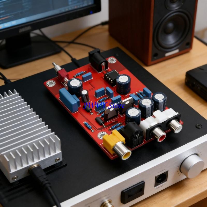 573A TDA1543 CS8412 DAC 사운드 디코 - Audio Music Enhancer 리뷰 및 가격