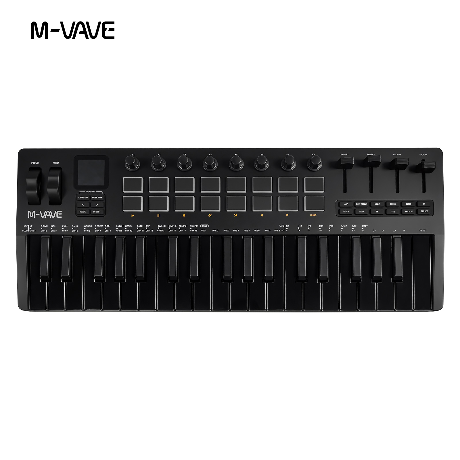 M-VAVE SMK-37 USB MIDI 컨트롤러 37 - Midi Controller Pad 리뷰 및 가격