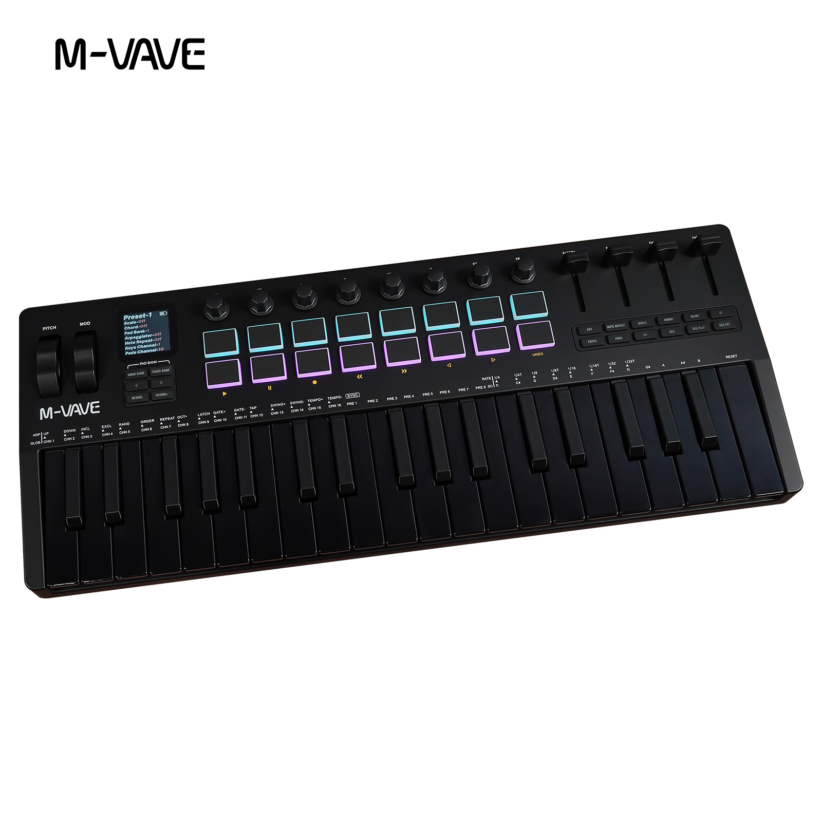 M-VAVE SMK-37 USB MIDI 컨트롤러 37 - Midi Controller Pad 리뷰 및 가격